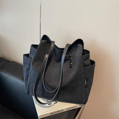 Popular Winter New Fashion Simple Handbag Casual Fashion Shoulder Bag Casual Large Capacity Tote Bag Women's Bag
