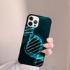 Retro DNA Science Illustration Phone Case For iPhone 17 Air 13 12 14 15 16  Cover For Apple Pro Max Plus Coque