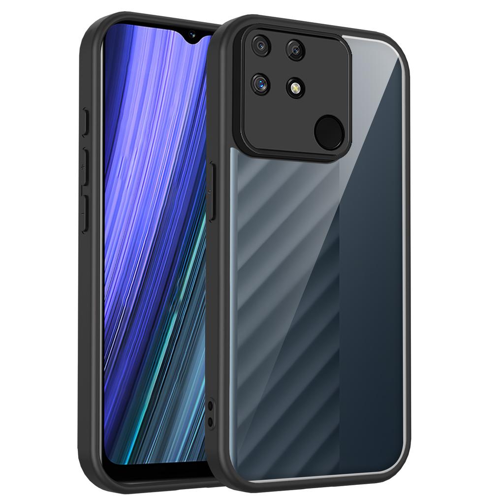 For Realme Narzo 50A Case Realme Narzo 50a Phone Case Realme Narzo 50A Cover Cushion Silicon Bumper Clear Matte Back Cover Hard