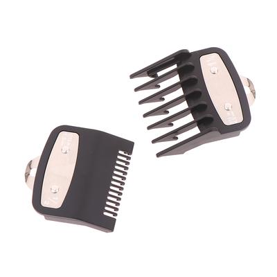 2Pcs Hair Clipper Guide Comb Cutting Limit Combs Standard Guards Attach Parts Electric Clippers Accessories 1.5Mm + 4.5Mm