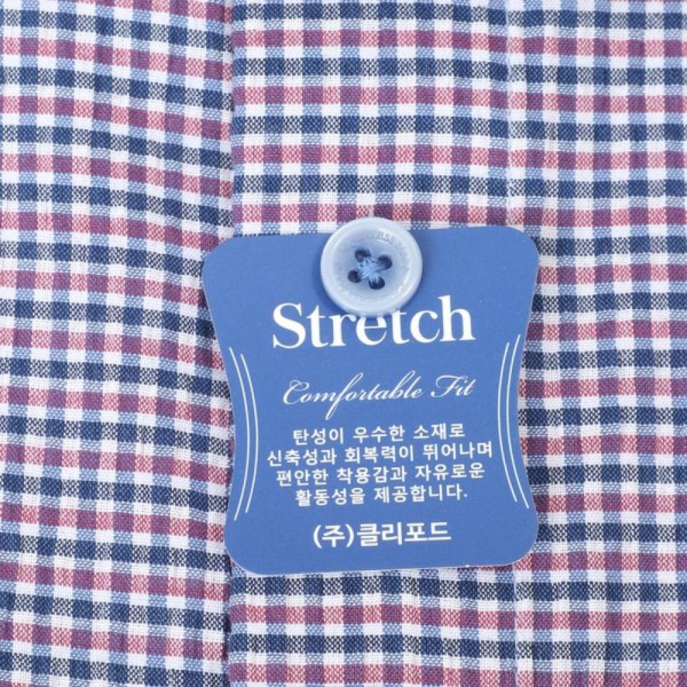 Countess Mara Regular Fit Short Sleeve Shirt Spandex Seersucker Cdcz2c6409n0