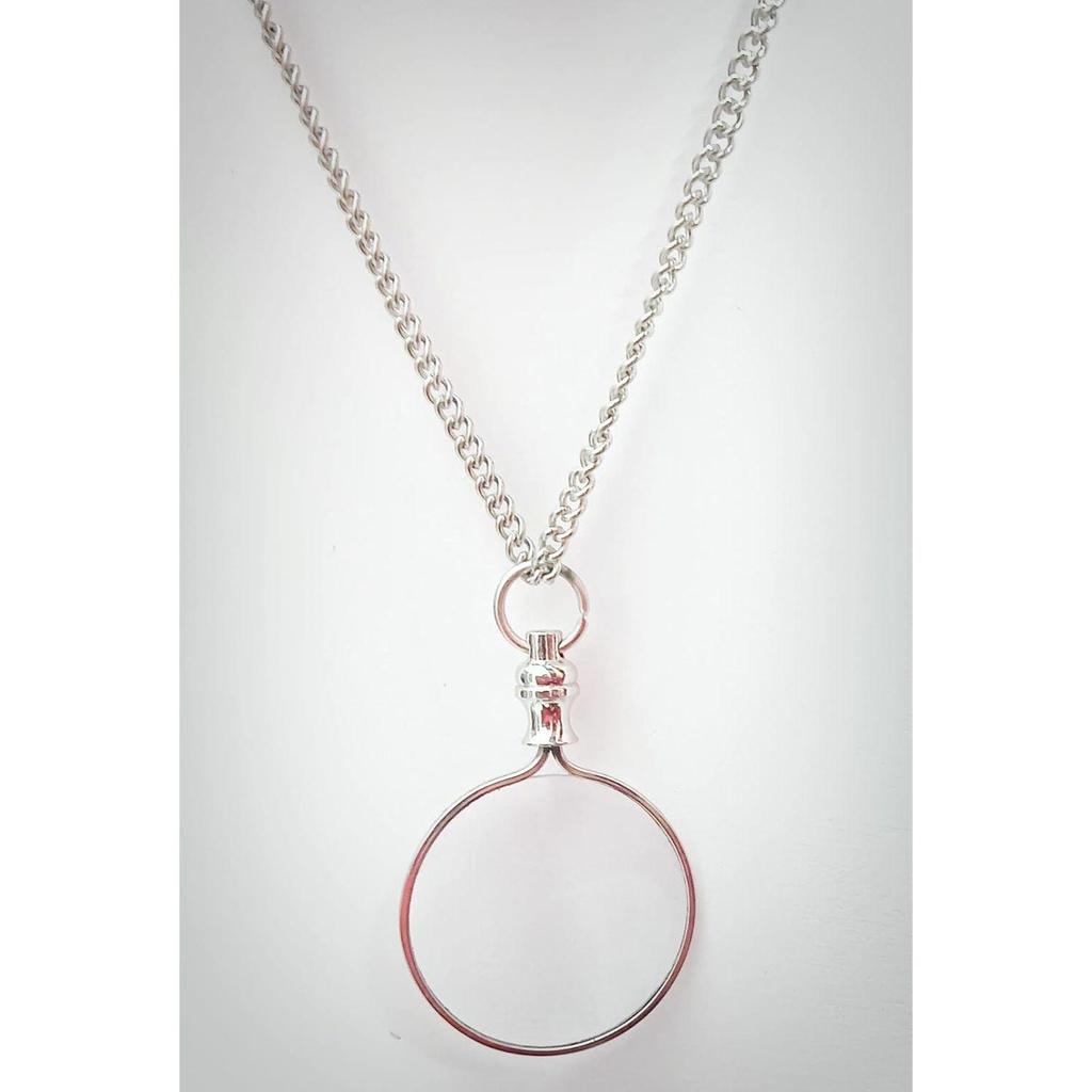 Stylish Pendant | Magnifying Glass | Magnifier Necklace Pendant | Optical Magnifier with Chain