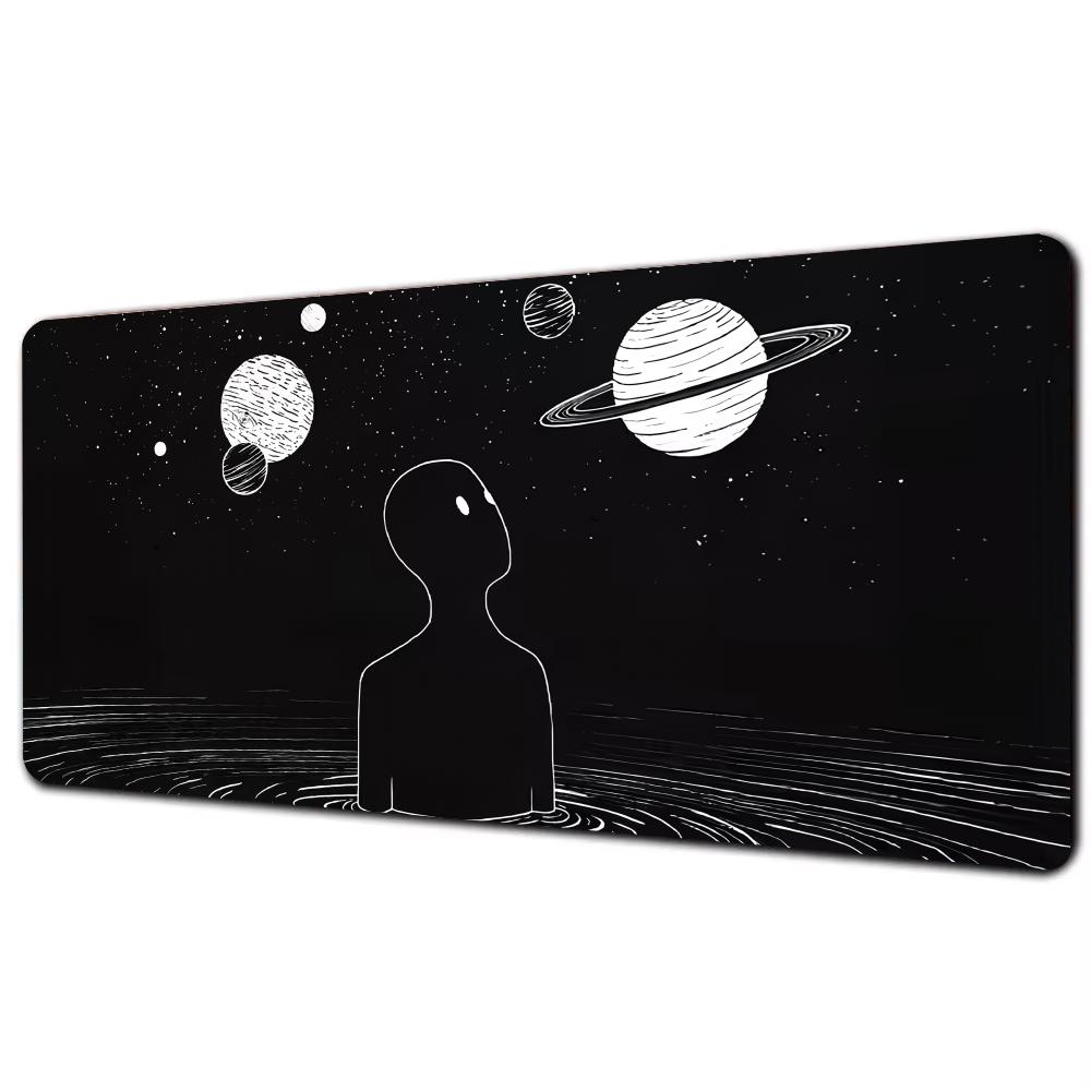 Large Cosmic Dream Art Gaming Mouse Pad gaming mats office mat gamer pc accessories keypad expansion pads rubber antislip