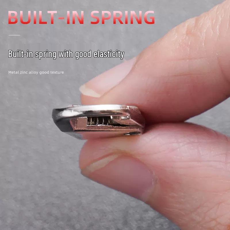 Universal Zipper Head Repair Kit with Removable Pull Tab Accessories