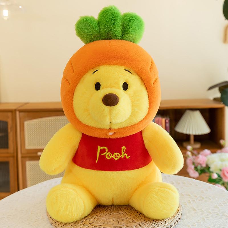 

Bee Pooh Bear Plush Toy Cartoon Stuffed Doll Cute Bedroom Decoration Gift Kids Radish,26cm