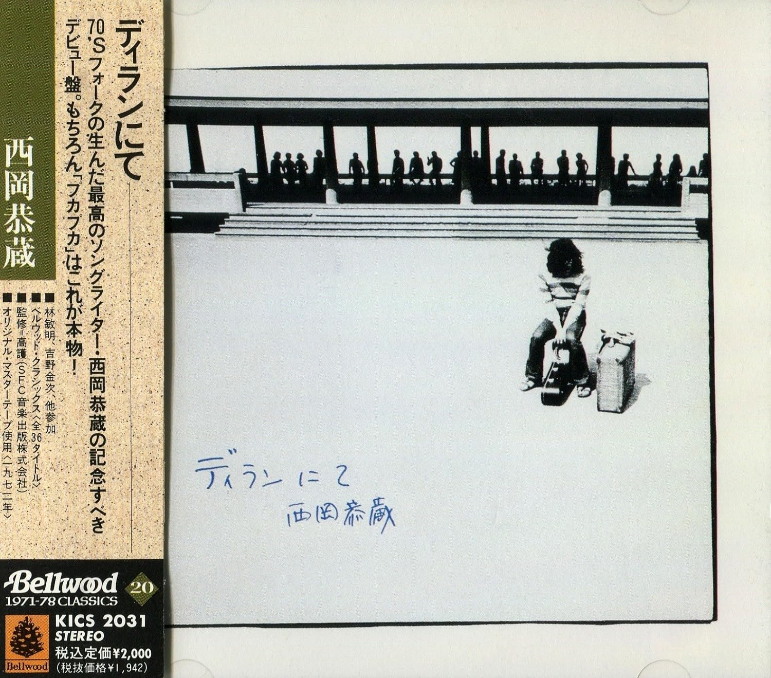 

CD KYOZO NISHIOKA - Dylan nite KICS2031 Japan ObiJapanese Pop/Rock Used