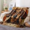 1PC Dog Print Flannel Blanket, High quality Comfortable for All Seasons, Home Decor, Warmth and Comfort, Perfect for Christmas Gifts