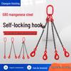 Double Hook Self-Locking Safety Lifting Chain for Crane, 2-3 Tons Capacity
