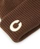 Eondeokeonteulol Short Beanie / Marine Fit / Double Tab / O Brown