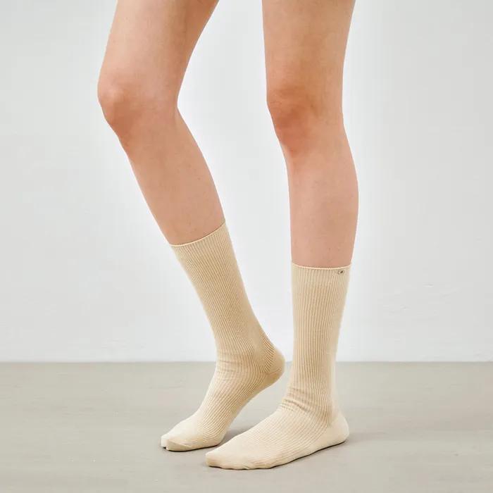 [26SS]_Summer Ribbed Loose Socks MDAC048_8 Colors