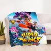 1 Stück Super Wings Maximale Geschwindigkeit Outdoor-Decke Leichte Flanell, Weich & Warm, Ganzjahresnutzung für Sofa, Outdoor, Camping, Wohnzimmer, Büro, Stuhl