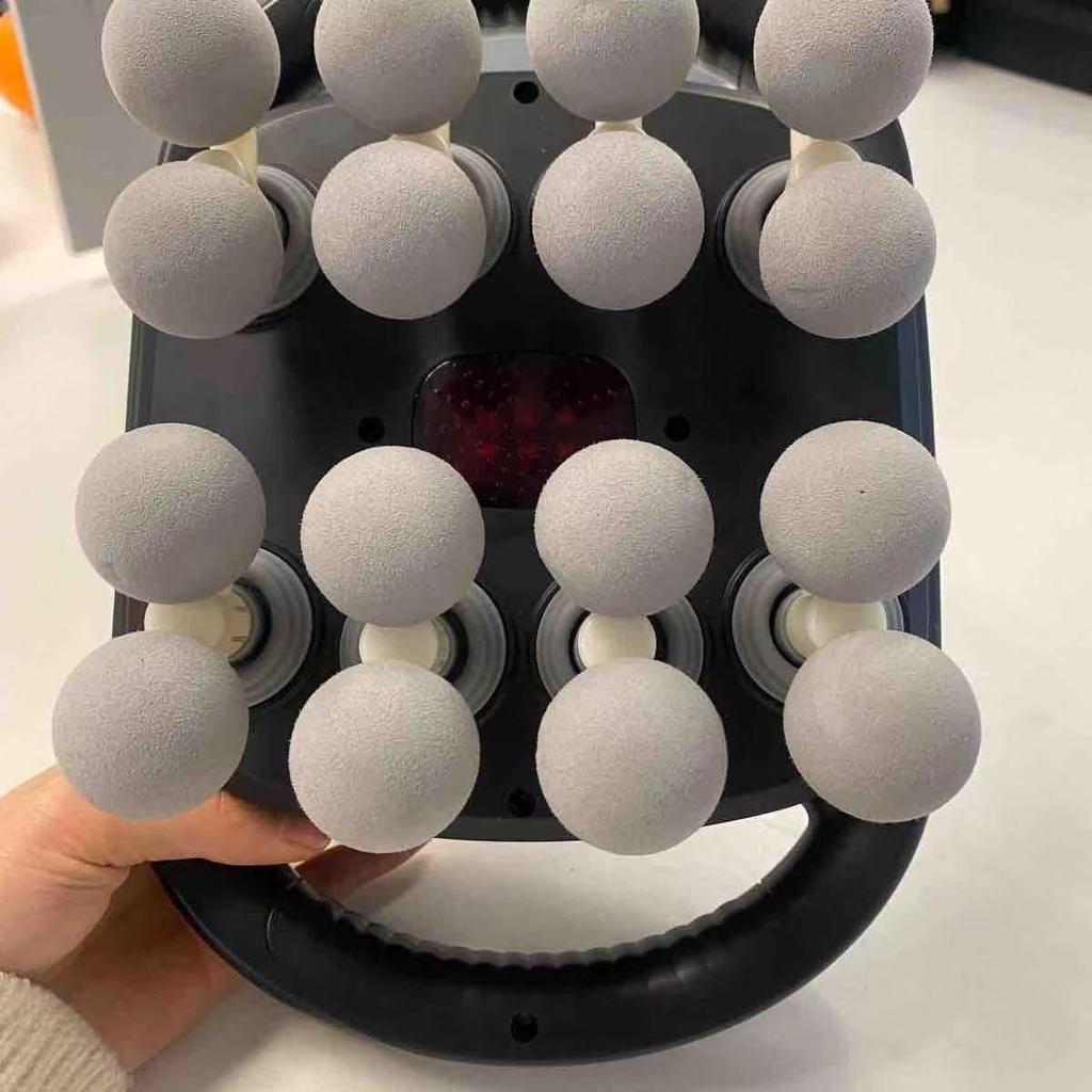 Professional 16-Head Massager for Cervical, Lumbar, and Back Muscles - Deep Relaxation Massage Tool