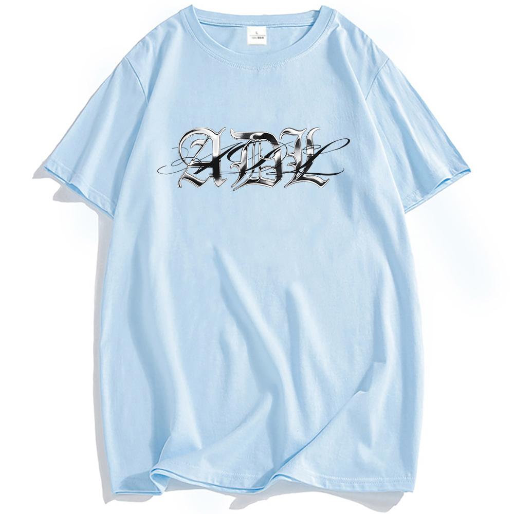 Rapper Yeat ADL Album Tees Short Sleeve 100%Cotton O-neck T-shirt Fashion Loose Male Tshirt Anime T-shirt Graphic T-shirt Band T-shirt Summer Tops