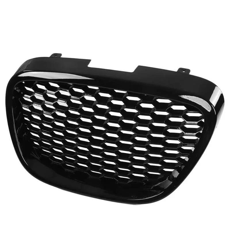 Griglia paraurti anteriore a nido d'ape per Seat Leon 1P MK2 / Altea 5P / Toledo MK3 1133007 Griglia radiatore resistente al calore nera opaca