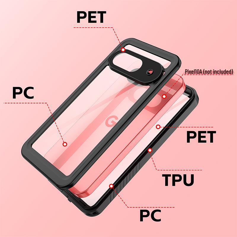 Waterproof Shockproof Case for Google Pixel 10A/9A/8A/7A/6A