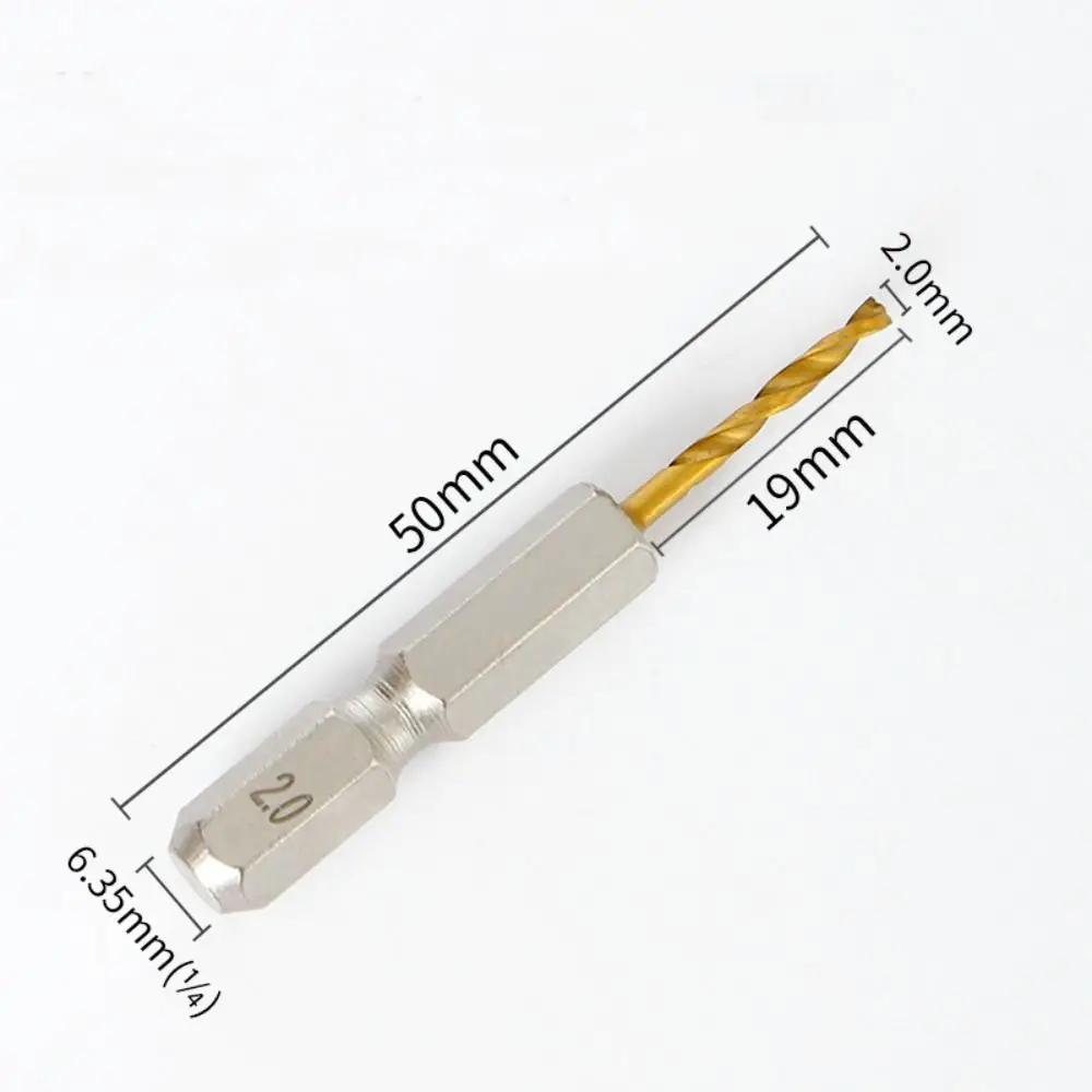 Durable 2-11MM Twist Drill Bit Hex Shank Ultra-short Hole Opener Stainless Steel Special Drill Wood Metal