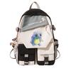 Pokemon Pokémon Elf Peripheral Printing Casual Backpack Elementary and Secondary School Students Large Capacity Backpack