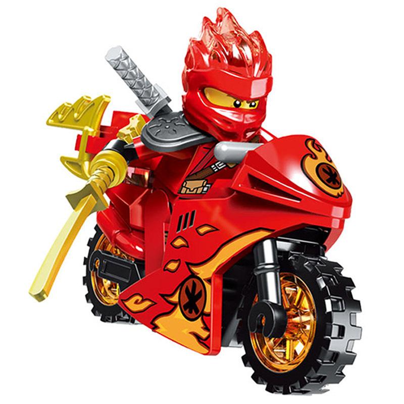 

Motorcycle Series Assembled Building Block Children s Toy Bag 31050 the height of the figurine is about 4 cm