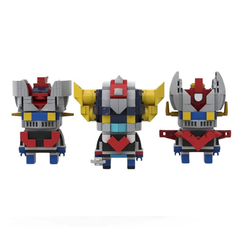 Compatible with Building Block Set To Build Puzzle Demon Z Robot Small Particle Toy Demon Series for Boys