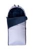 Mars Footmuff 80x100 White with Blue Interior