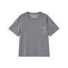 Demana Fresh Cloud Cotton Embroidered Crew Neck Short Sleeve T-Shirt