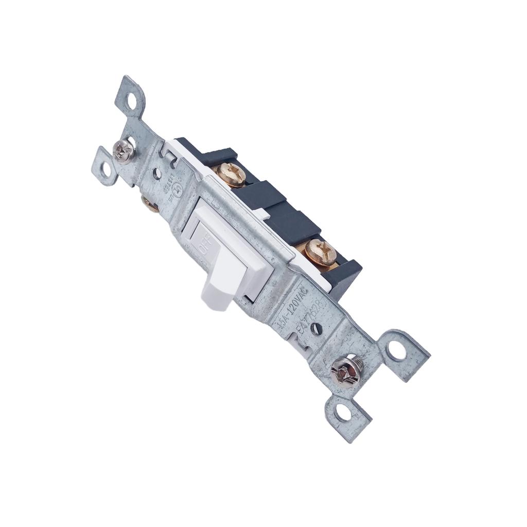 Framed Wall Switch for On/Off Replacement 15A 120V Single Pole/Double Throw
