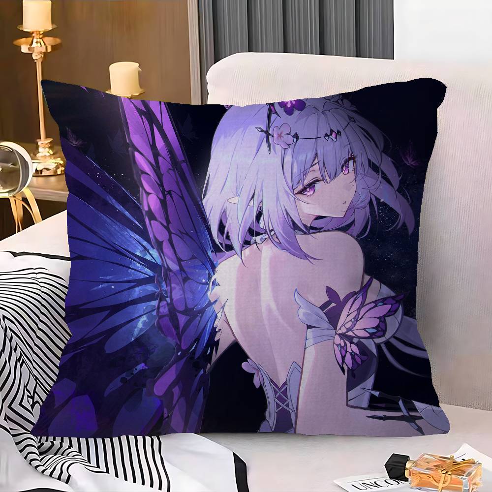 Honkai-Star Rail C-Castorice pillow cover sofa cushion cover home room decoration children gift