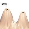 Spooky Party Decorations 3Pcs Halloween Lighted Ghost Table Decor, LED Lamp, White Luminous Indoor Outdoor Yard Decor Centerpiece, Tabletop