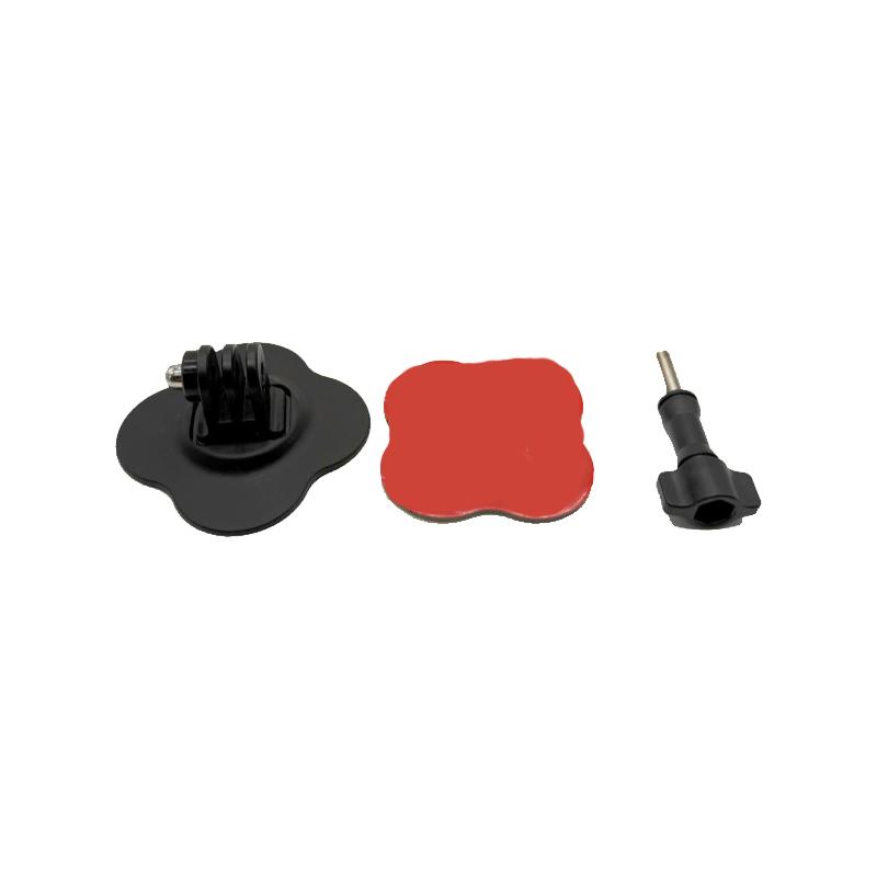 

Universal Flexible Helmet Mount for GoPro 13 12 11 10 9 Insta 360 X3 X4 X5 DJI Curved Flat Adhesive Base Sports Camera Accessory Universal