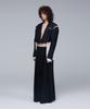 Meuameu Signature Unbalance Pin Tuck Flare Slacks