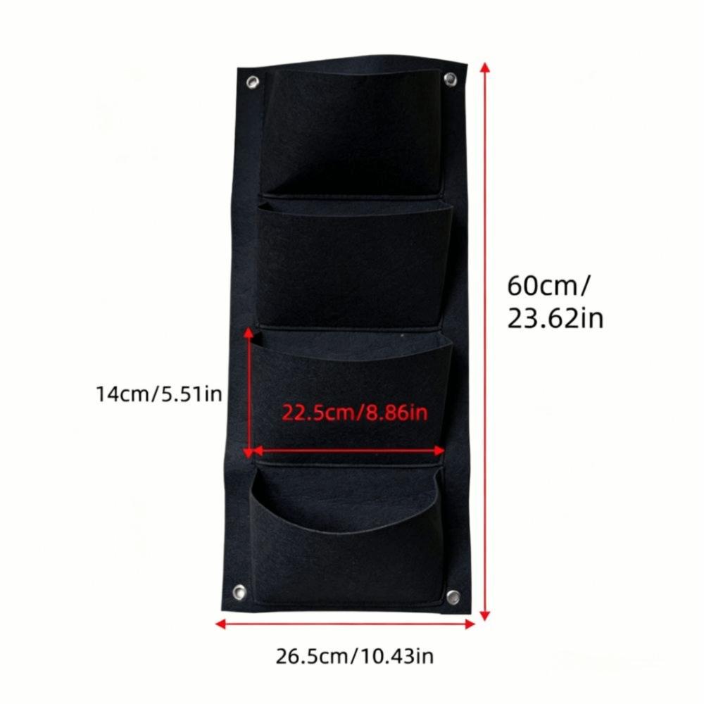 Big Size Hanging WallGrow Bag Durable Vertical Greening Bag  Vertical Garden