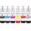 GI-25 Pigment Refill Bottle Ink Replacement for Canon 25 GI-25 GI25 Ink Work for Canon PIXMA MegaTank GX GX1020 Printer (Black 135ml, CMY 70ml,