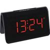 Tfa Dostmann 60.2543.05 Radio-controlled(is) Black Alarm Clock Wake-up Times 1 Large Screen