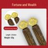 Chinese Style Solid Red Wood Chopsticks - Creative Gift for Household Use