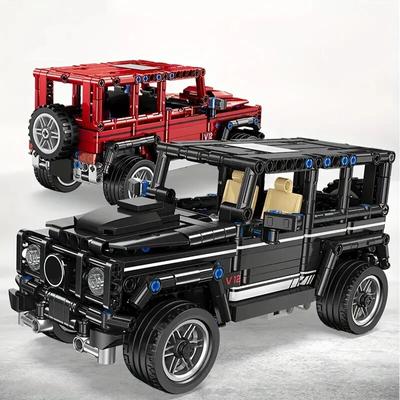 Uzaktan Kumanda Off Road Araç Yapı Taşları RC Araba Modeli Tuğlalar çocuk Eğitici DIY Oyuncaklar Çocuk Doğum Günü Hediyeleri