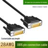 Pure Copper DB15 Cable: Male-to-Male & Female-to-Female, 2 Rows of 15-Pin for Serial/Parallel Ports.