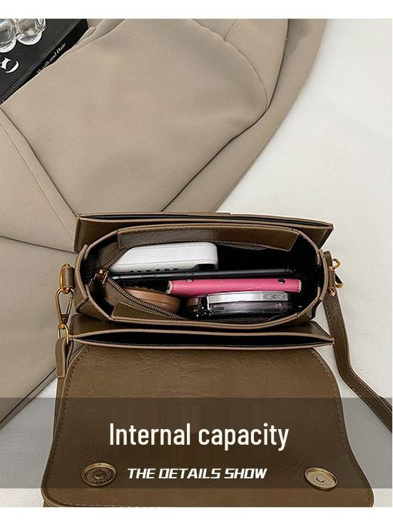 2025 Trendy Retro Small Square Handbag for Women - Summer's Hot Fashion Crossbody Shoulder Bag