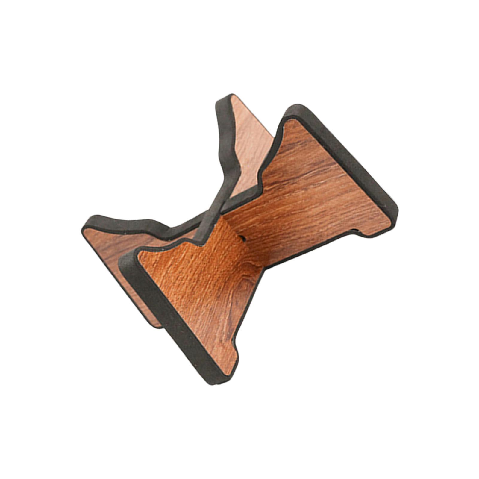 Portable Handpan Display Stand Reinforced Wood Construction Suitable for Tongue Drums Stable Drum Support Rack Accessory S