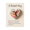 Handmade Heart Resin Charm Miniature Bird Ornament with Gift Card For Christmas Decorations Holiday Gift Exchanges P9YB