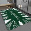 Blue Gnome Snowman Winter Doormat, Winter Wishes Gift Printed Floor Mat, Entryway Christmas Holiday Decor