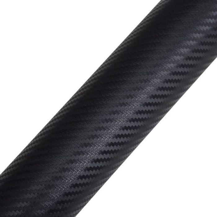 Film de Protection - vidaXL - 3D - Auto-adhésif - Noir - Applications Intérieures et Extérieures