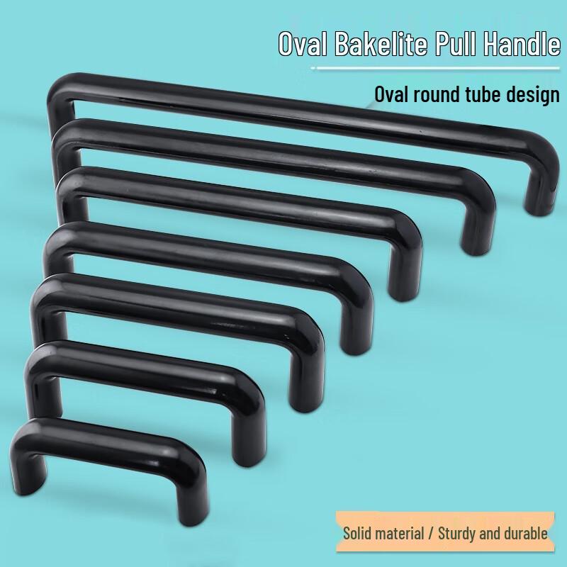 Industrial Insulated Bakelite Oval Pull Handle