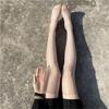 Women Shiny Ultra-Thin Silky Thigh High Stockings Sexy Oily Bright Shimmery Over Knee Long Socks Glossy Hosiery Clubwear