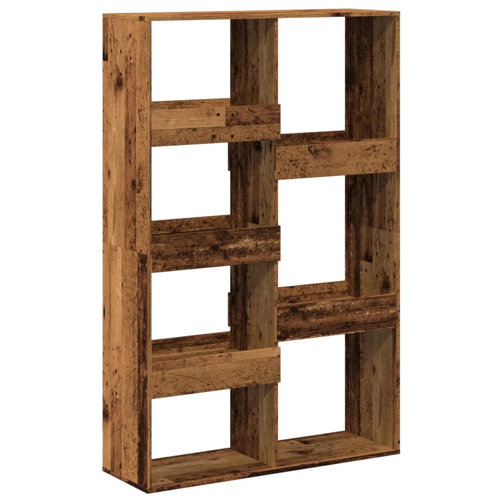 Bookshelf Vintage Wood Look 100 x 33 x 155.5 cm Engineered Wood