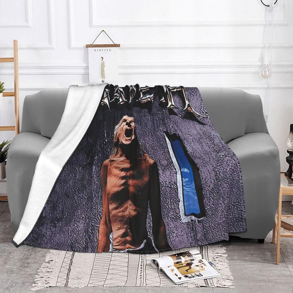 Megadeths Metal Band Blanket Soft Warm Flannel Throw Blanket Bedspread for Bed Living room Picnic Travel Home Sofa