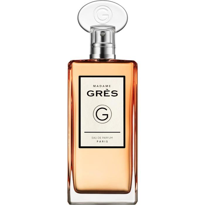 Madame Grès - Eau de parfum pour femme, un flacon élégant de 100 ml d'une fragrance classique et intemporelle.