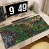 Heroes of Might and Magic Tappetino per Mouse con Mappa XXL Gomma Antiscivolo Tappetini per Mouse Tastiera Accessori da Gioco Tappetino Mouse xmm