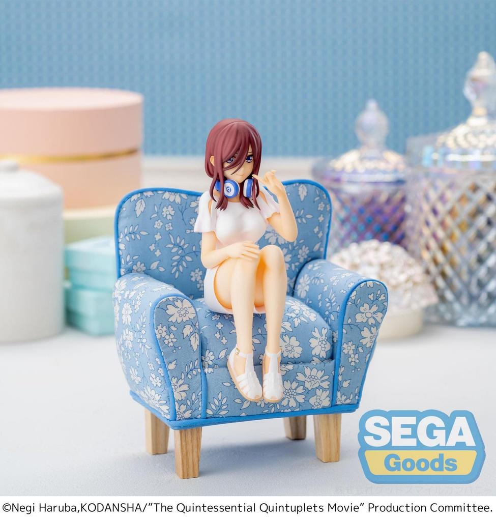 SEGA Movie Quintessential Choconose Premium Figure Nakano Miku "The Quintuplets"