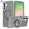 Suitable for Amazon Samsung A57 Bracket Mobile Phone Case with Magnetic Suction A37 Skin Feeling A27 Fulcrum Protective Case Wholesale