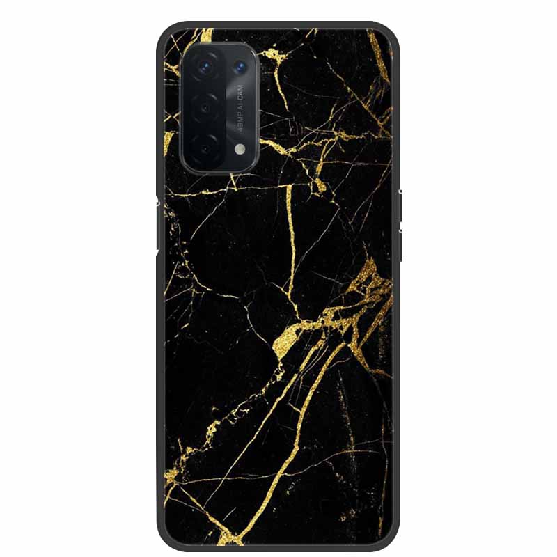 For Oppo A54 5G Case Marble Soft Silicone Back Case for Oppo A55 5G Phone Cover OppoA54 A54 A55 4G 5G 2021 Coque Funda Bag
